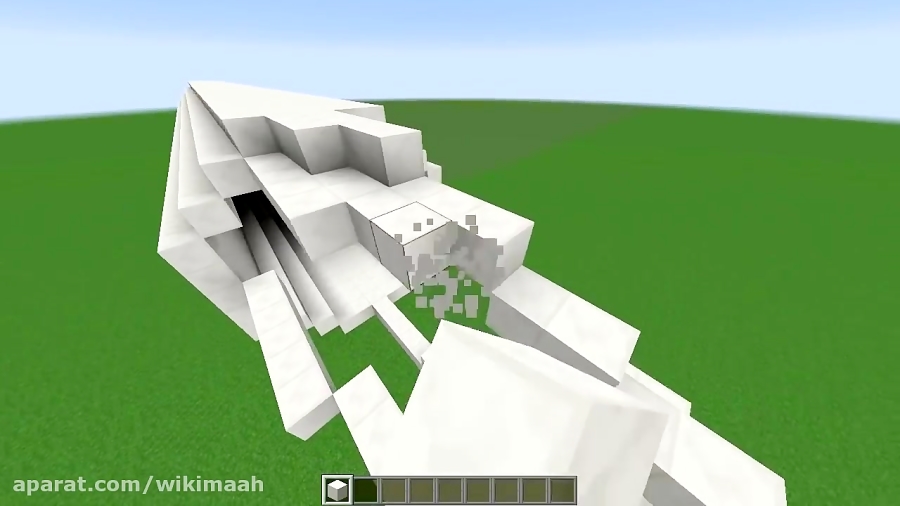 چگونه در بازی Minecraft یک هواپیما بسازیم؟