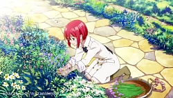 انیمه سفید برفی با موهای قرمز...