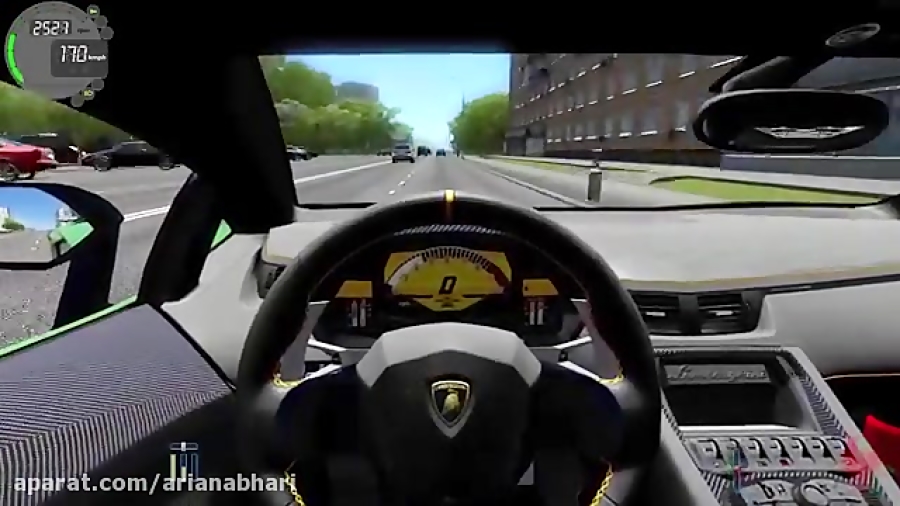 City Car Driving - Lamborghini Aventador SV - City Driv