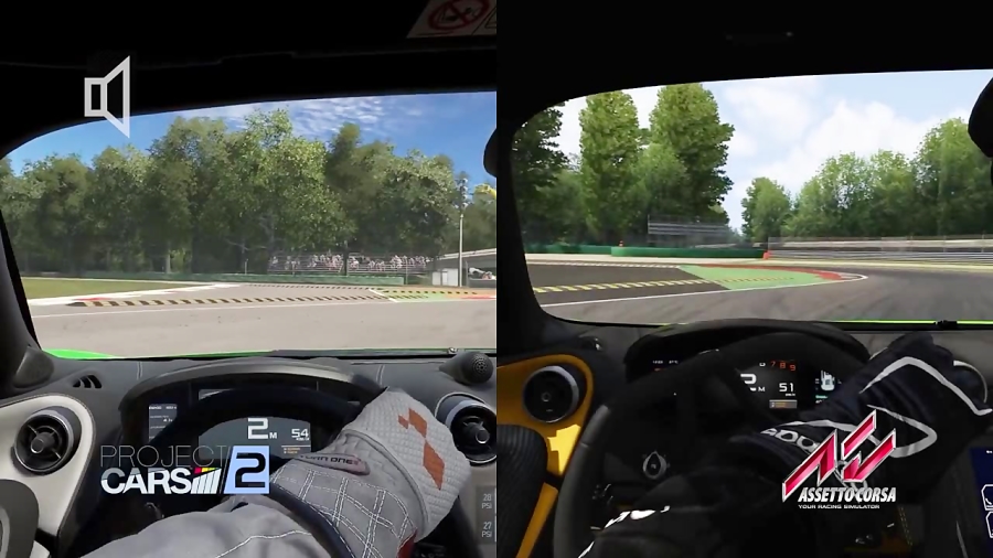 PROJECT CARS 2 VS ASSETTO CORSA - Graphics comparison -