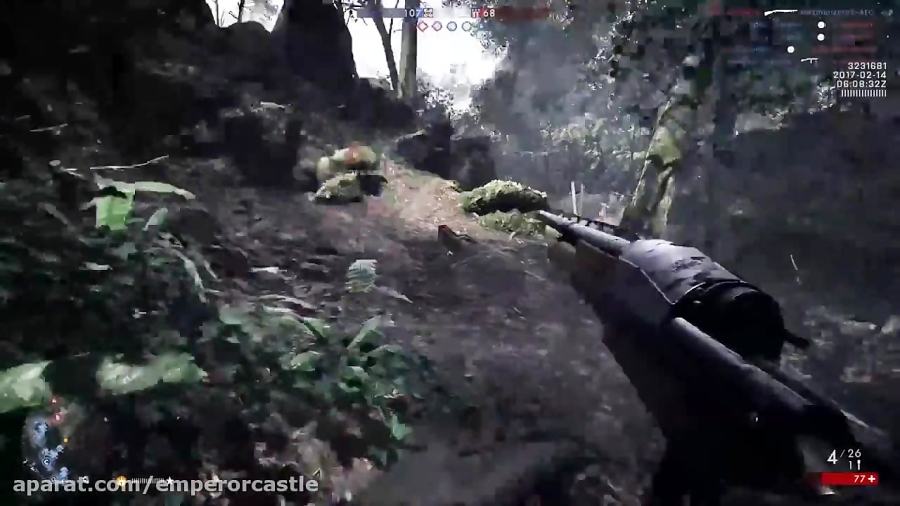 گیم پلی Battlefield 1 با سلاح Sjogren Intertial
