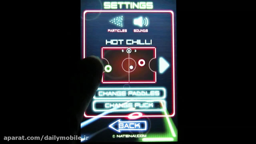 Glow Hockey 2 - Game for iPhone iPad