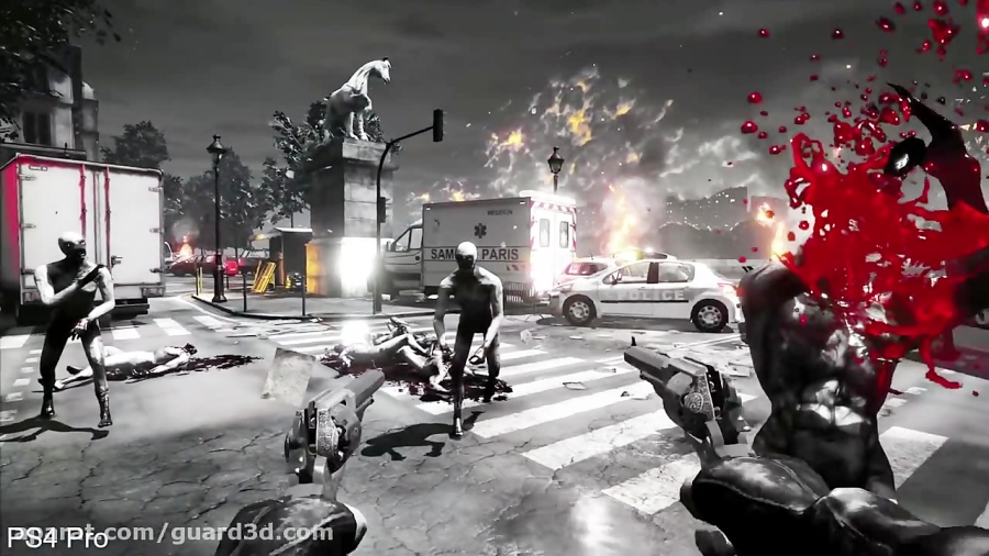 گیم پلی Killing Floor 2 روی PS4 Pro