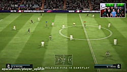 20 دقیقه گیم پلی از بازی FIFA 18