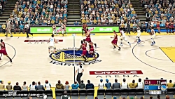 گیم پلی : بازی NBA 2K 17 کوارتر دوم