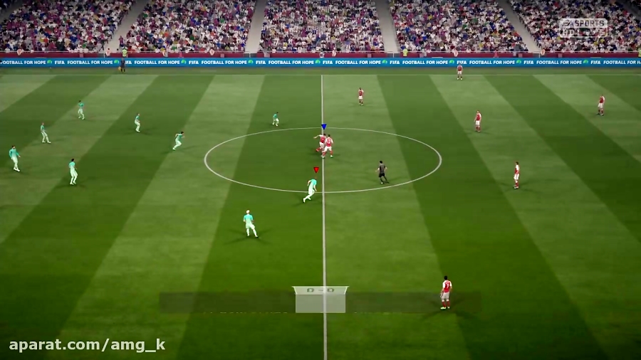 گیم پلی : بازی FIFA 17 نیمه اول