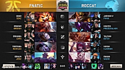 FNATIC vs ROCCAT Highlights - Week 9 EULCS Summer