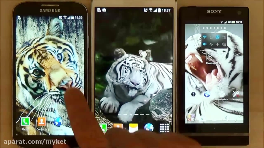 Tiger live wallpaper for android phones and tablets