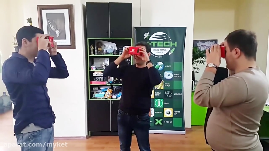 Sleigh Simulator VR Multiplayer Game for Cardboard