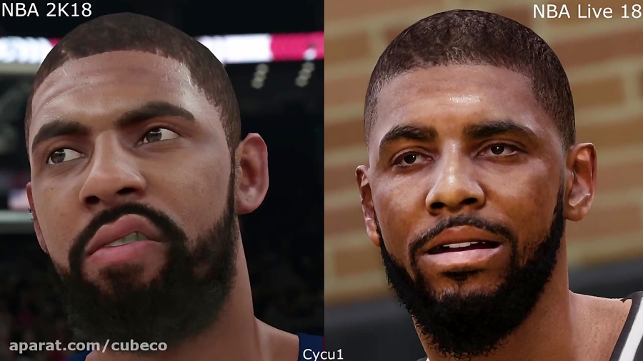 مقایسه گرافیکی NBA 2K18 و NBA Live 18 روی PS4 Pro