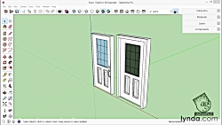 آموزش Sketchup - آموزش طراحی پنجره ها در اسکچاپ