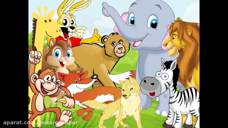 شعرهای کودکانه حیوانات جنگل ANIMALS IN THE JUNGLE Nursery Rhymes