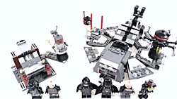 LEGO Star Wars Darth Vader Transformation Comparison 2005 VS