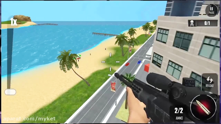Miami Sniper Assassin Shooting