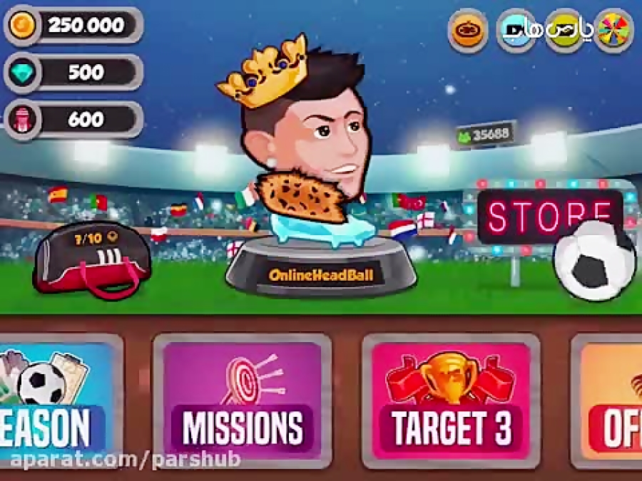 بازی آنلاین و فوتبالی Online Head Ball ( هد بال آنلاین )