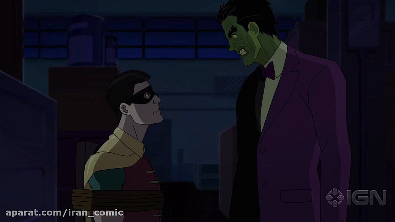 اولین تریلر از انیمیشن جذاب Batman vs. Two-Face 2017 زمان120ثانیه