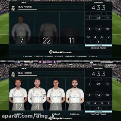 تریلر FIFA18 درباره کار گرافیکی و لایسنس لیگ اسپانیا