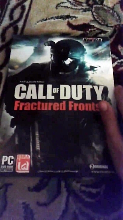 آنباکسینگ بازی Call Of Duty Fractured Fronts