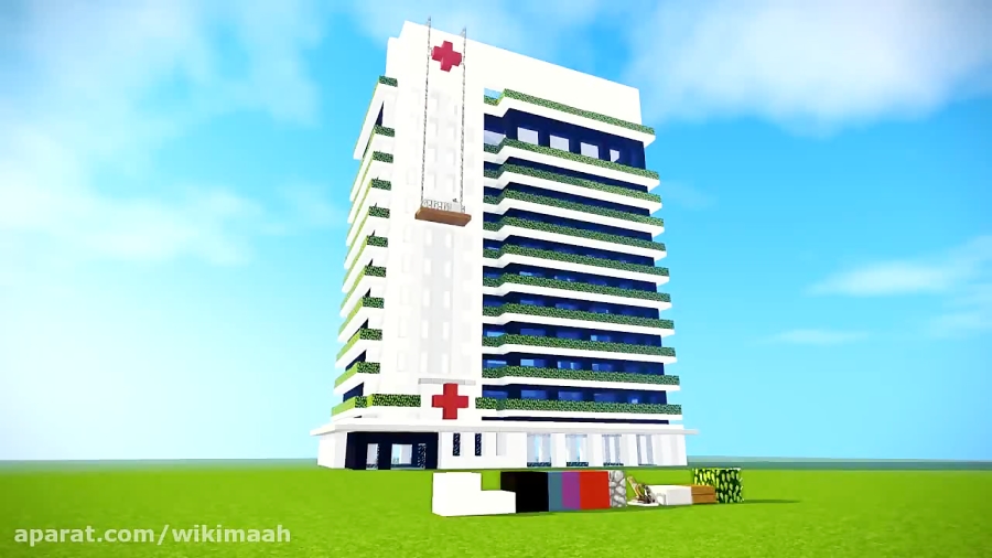Minecraft Tutorial: How To Make A Hospital