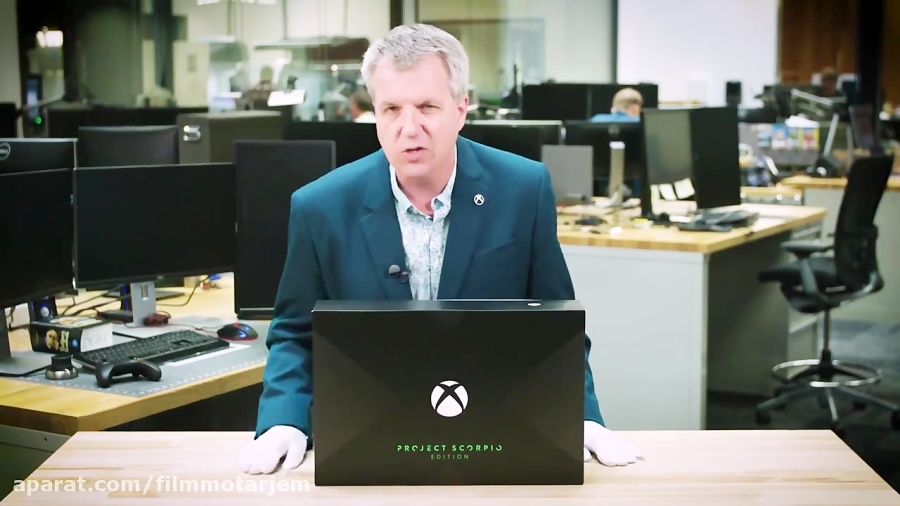 آنباکسینگ کنسول جدید Xbox One X Project Scorpio Edition