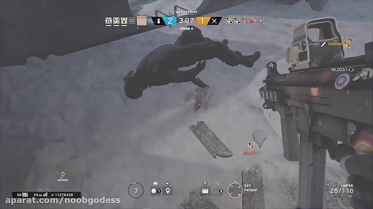 Rainbow Six Siege | Double Frost Trap خرگوش اینستاگرامی