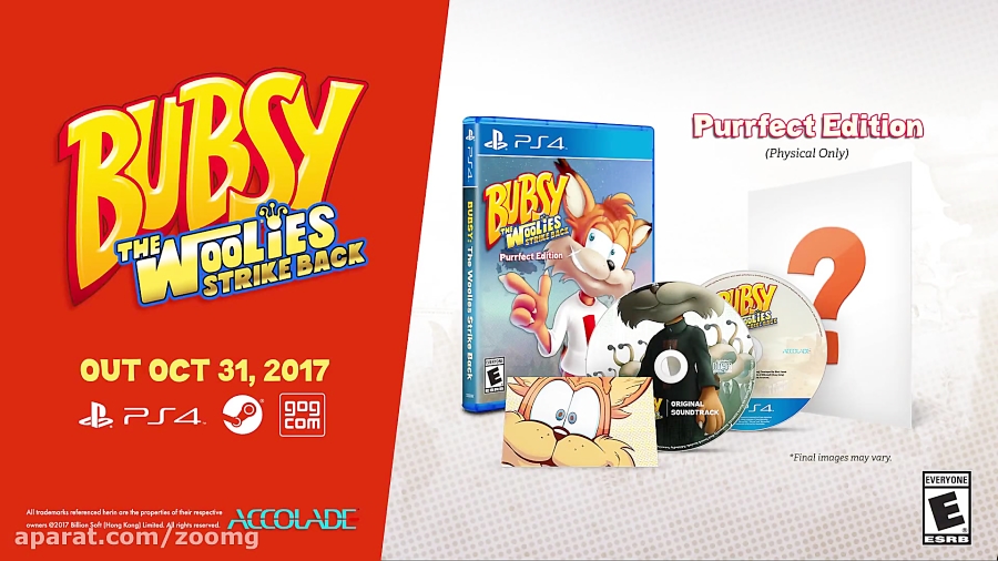 تریلر گیم پلی بازی Bubsy: The Woolies Strike Back