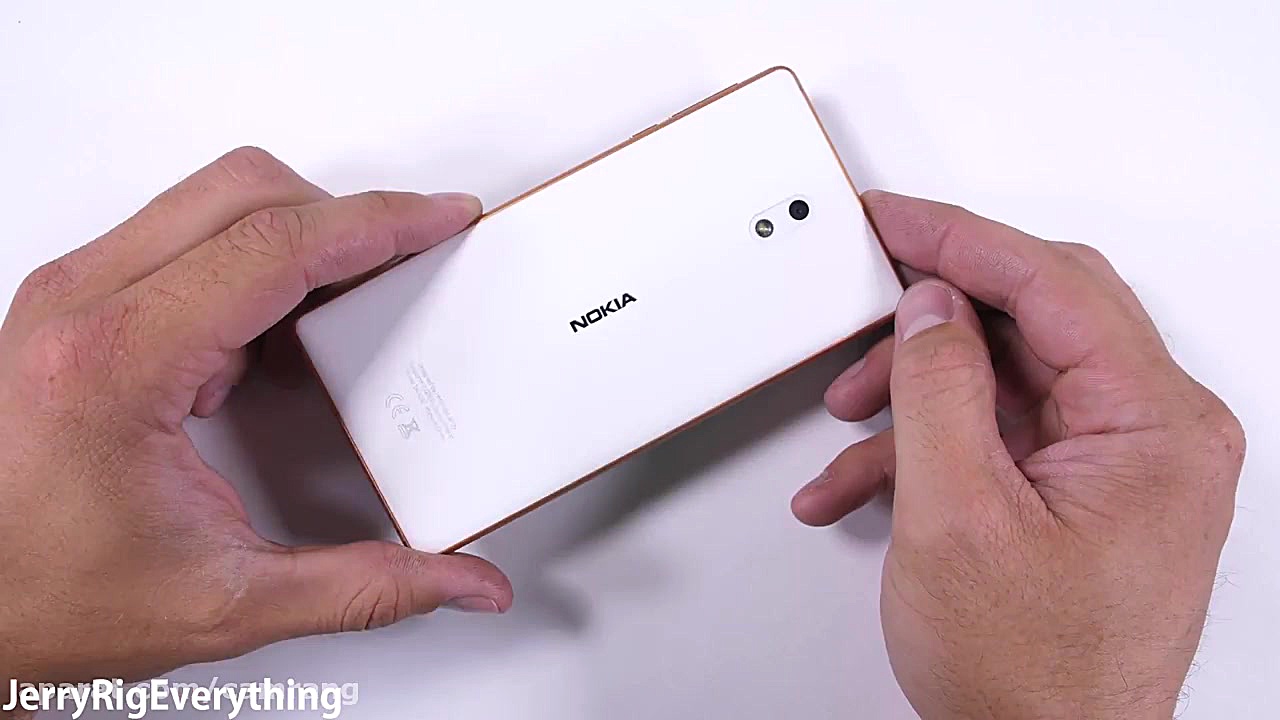 تست دوام Nokia 3 توسط JerryRIgEverything لیپوساکشن