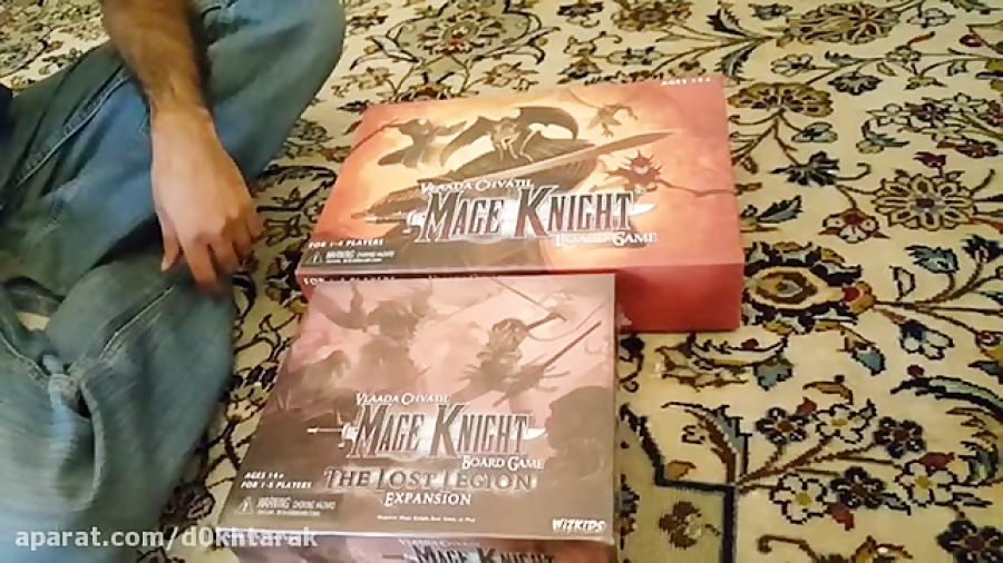 Unboxing Mage Knight expansion