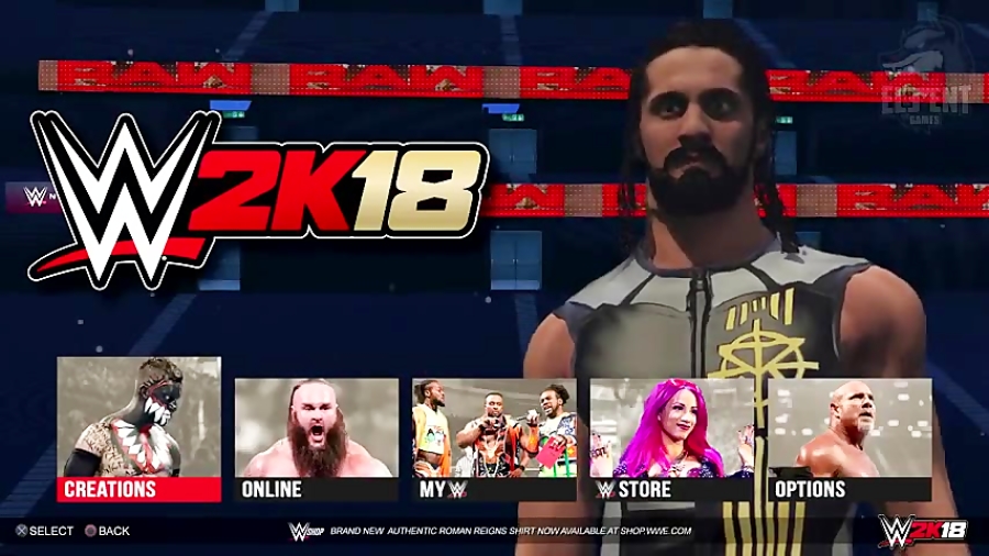 جدید ترین گیم پلی WWE2K18