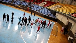 درگیری در جام حذفی فوتسال