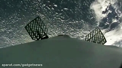 ویدیویی از فرود فالکون 9