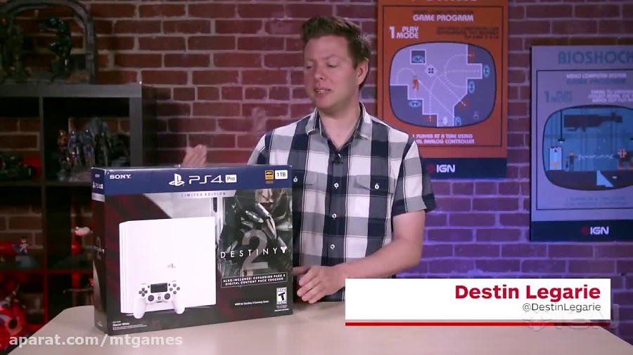 PS4 Pro Limited Edition Destiny 2 Unboxing