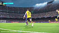 Amazing Physical collision in PES 2018