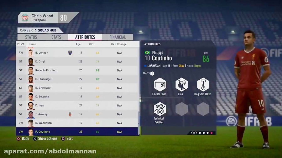 FIFA 18 Official Career Mode Gameplay