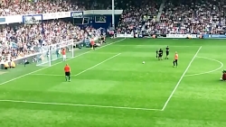 گلزنی مورینیو از روی نقطه پنال...