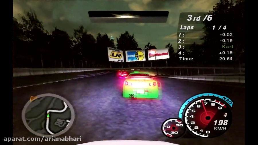 Need For Speed Underground 2 Peugeot 206 URL Race