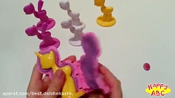 درست کردن پونی با خمیر بازی  1