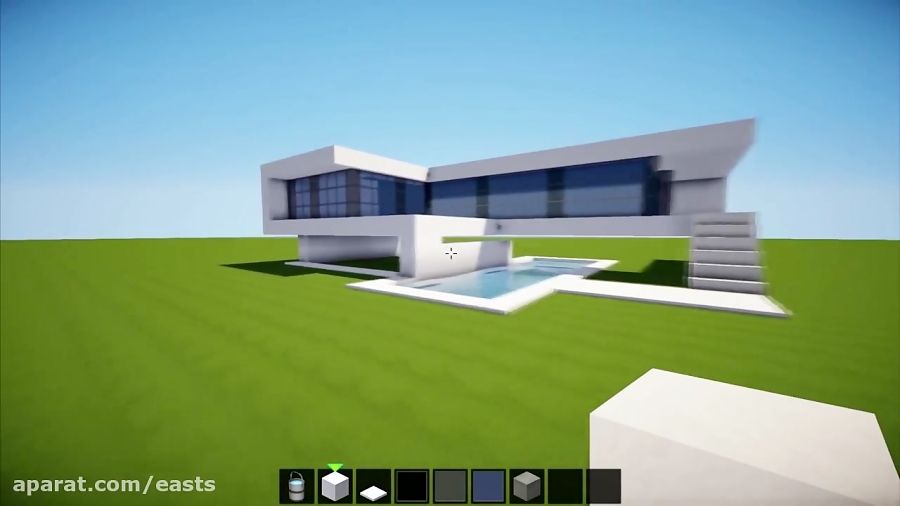 روش ساخت بهترین خانه مدرن در سال 2013 در ماینکرفت