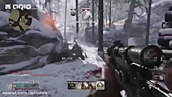 یک اسنایپر واقعی در بازی Call of Duty: WWII