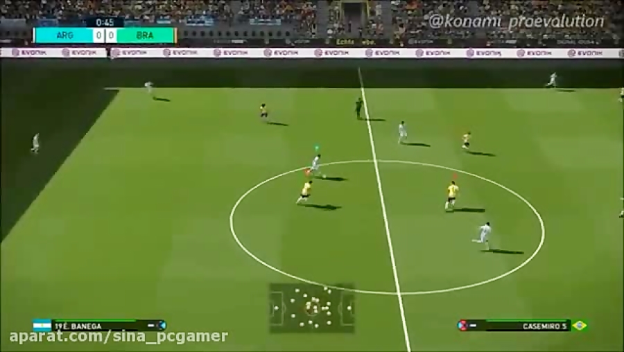 گیم پلی PES 2018