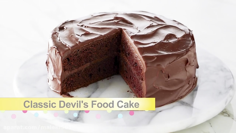 آموزش آشپزی با آنا شکلات موس کیک | پخت با آنا اولسون