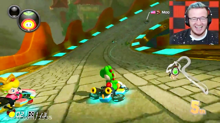 Mario Kart 8 Deluxe Funny Moments - Mini Ladd