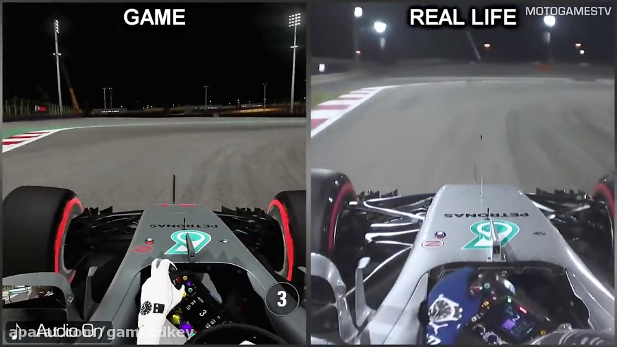 مقایسه بازی F1 2017 با واقعیت