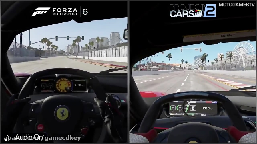 مقایسه بازی Project CARS 2 با Forza Motorsport 6
