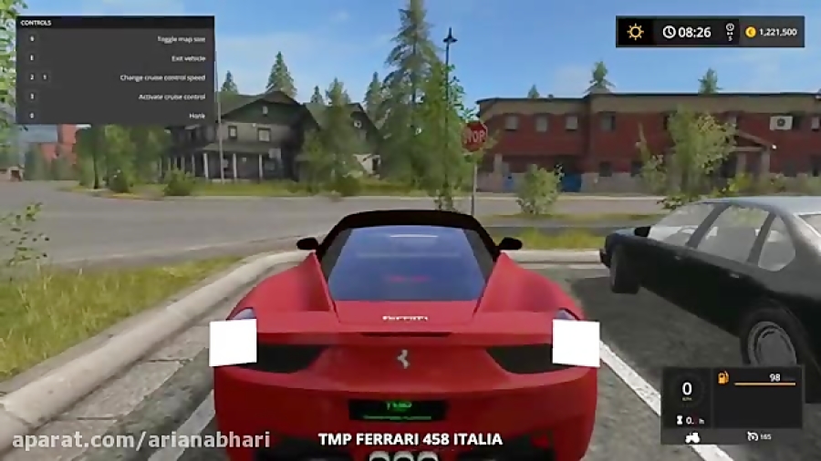 معرفی بازی -  شبیه سازی کشاورزی 17-Ferrari 458