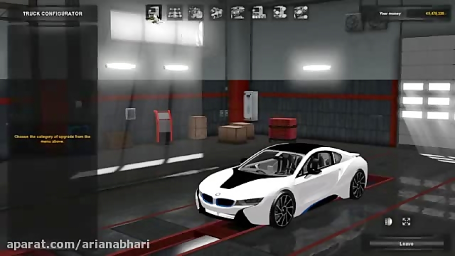 یورو تراک سیمولاتور 2-بازی جدید- BMW i8