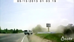 پرتاب خودرو به آسمان