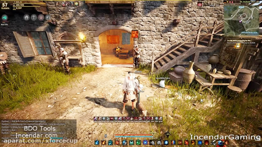 1 Second infinite Cooking NPC Utensil save time silver Black Desert