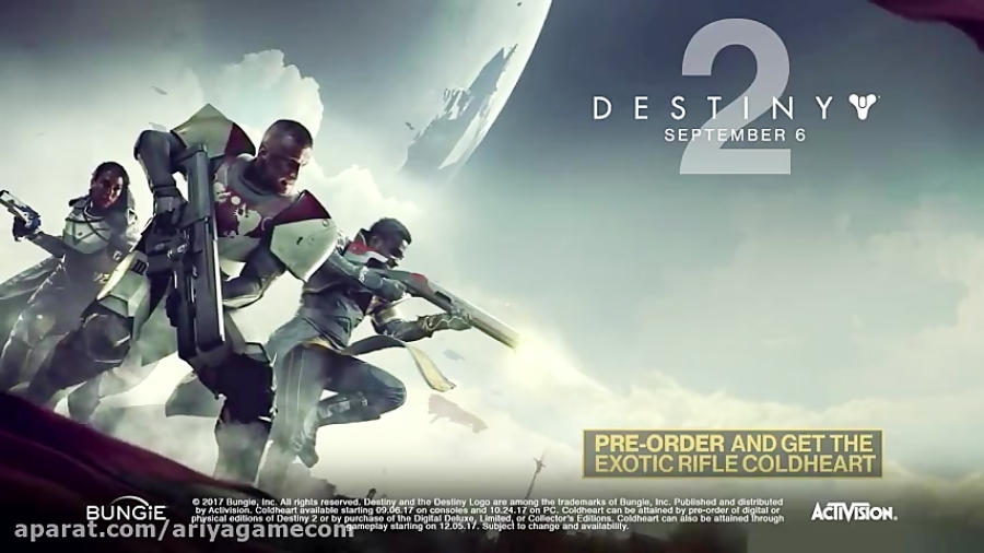 گیم پلی و تریلر بازی Destiny 2