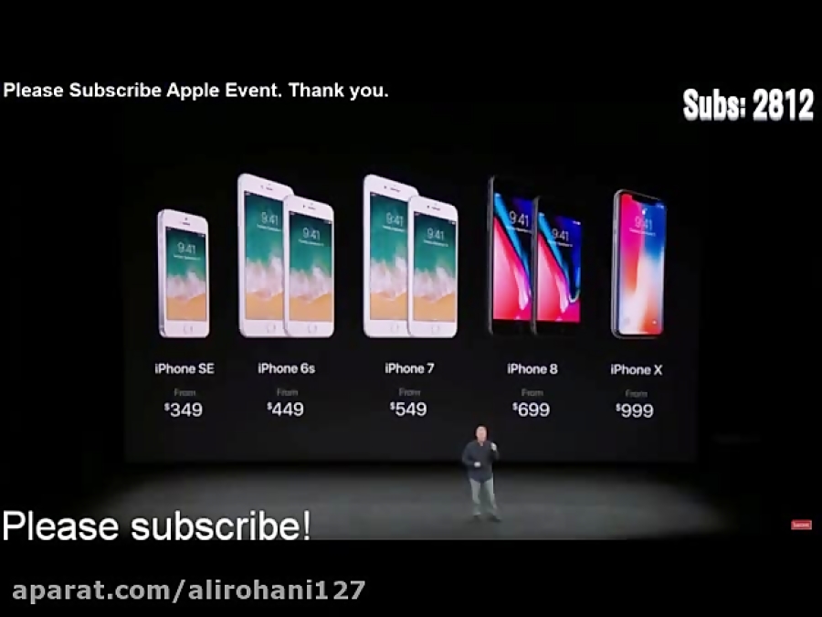 قیمت و زمان عرضه آیفون 8 و آیفون X طبق کنفرانس اپل
